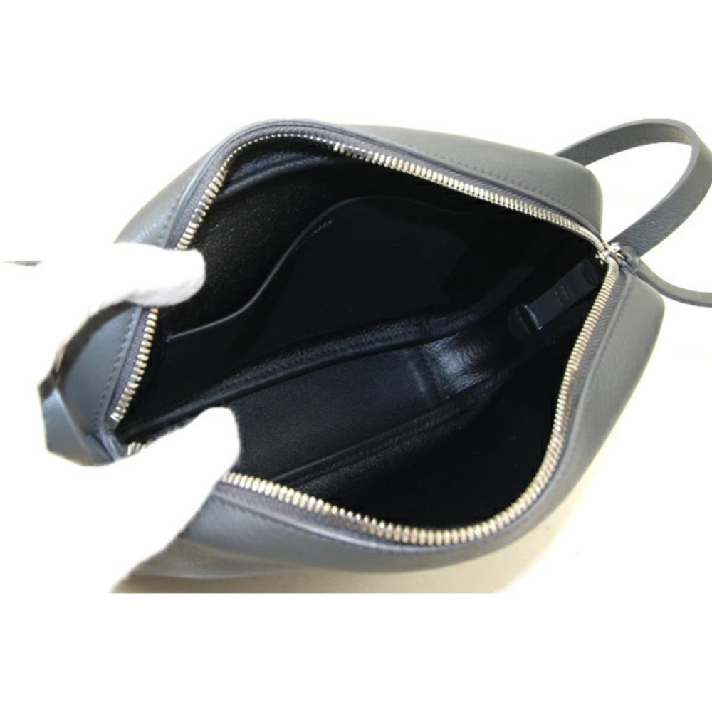 Balenciaga Shoulder Bag Gray Leather Crossbody - Picture 4 of 6